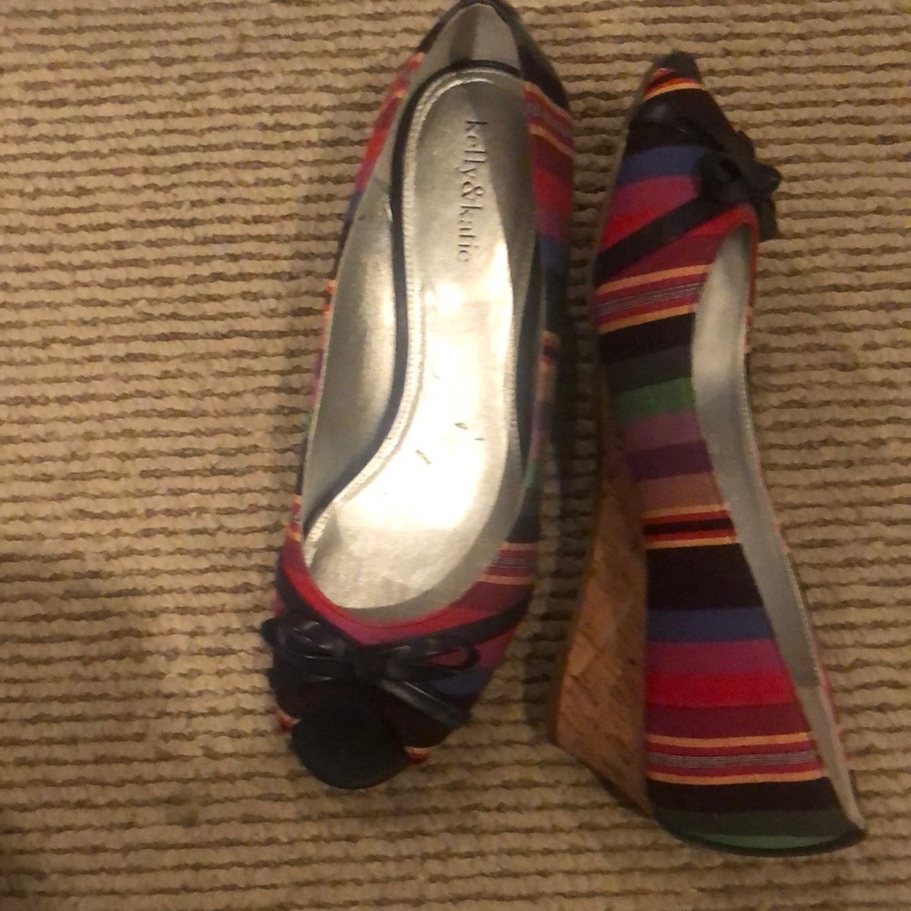 New colorful Kelly & Kate open-toe shoes